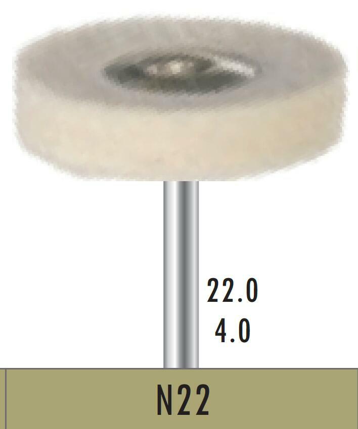 10 Pz Bomaoer Laboratorio Odontoiatrico Feltro Bob & Burs G6 D - Foto 3