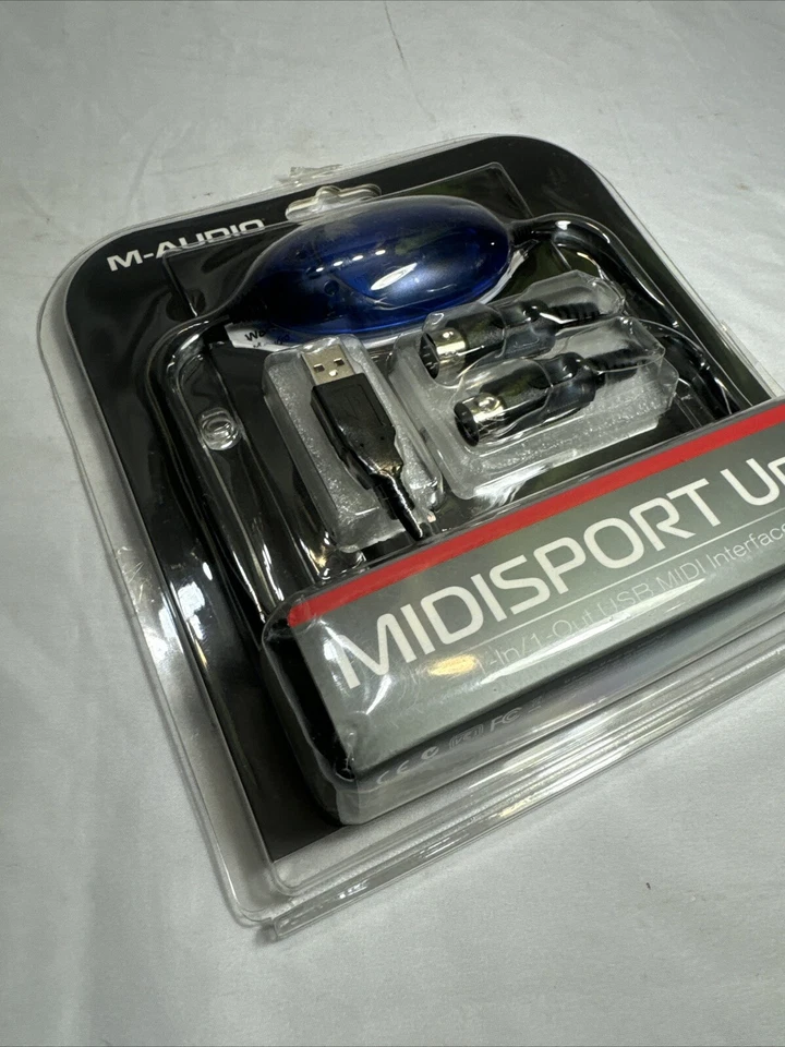 M-Audio MIDIsport UNO 1-in/1-out USB MIDI Interface 16 MIDI Channels -A1 - Image 4 of 4