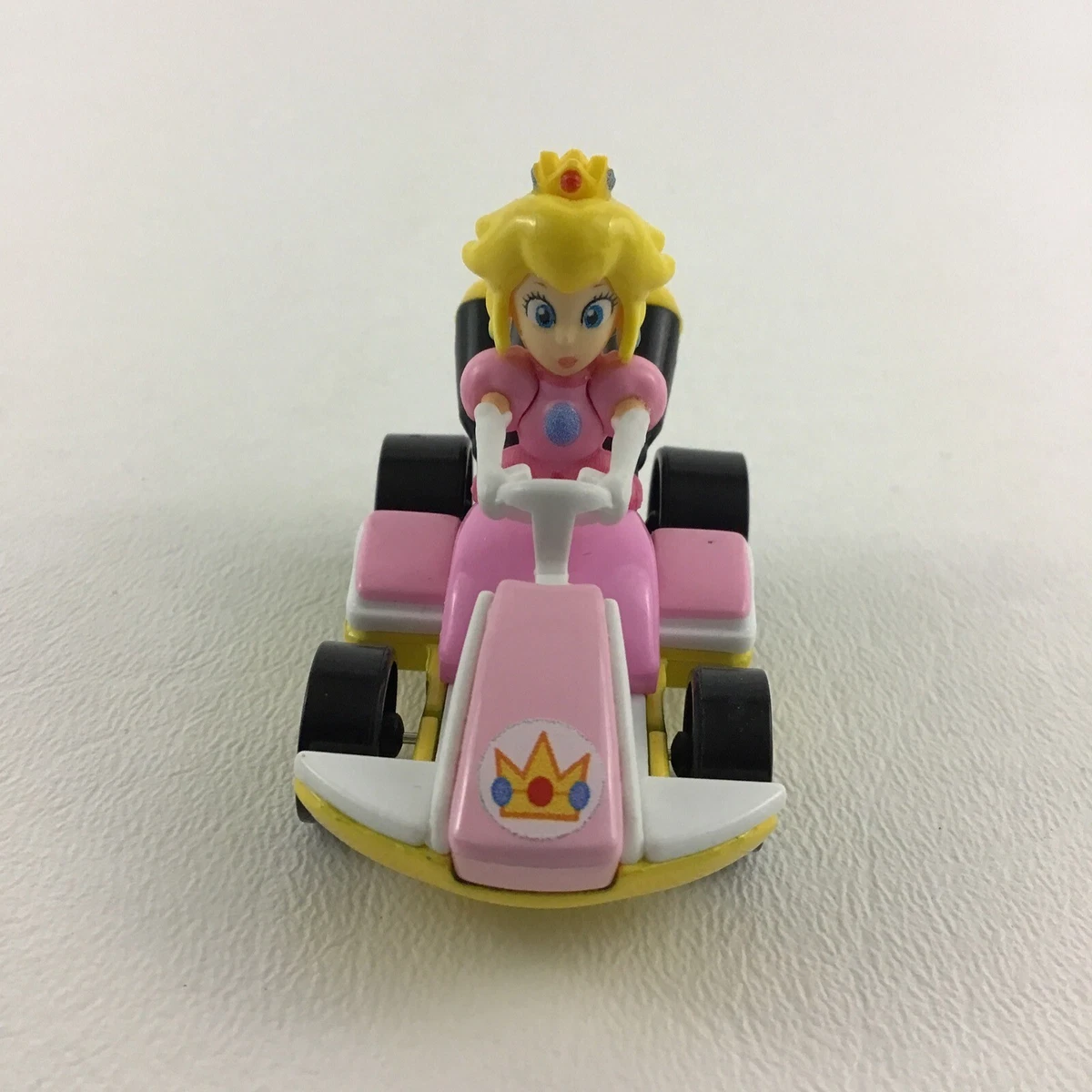 Hot Wheels Mario Kart Princess Peach Die Cast Standard Kart Racer Nintendo