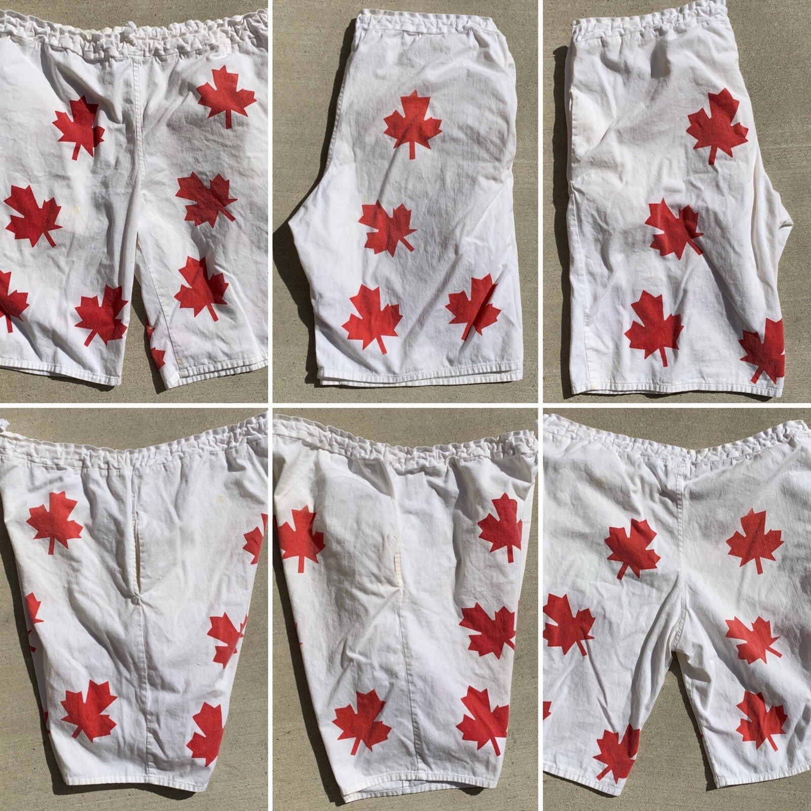 Canada Maple Leaf Canadian Draw String Waist Shor… - image 14