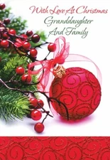 With Love At Christmas - Christmas Greeting Card - 20867
