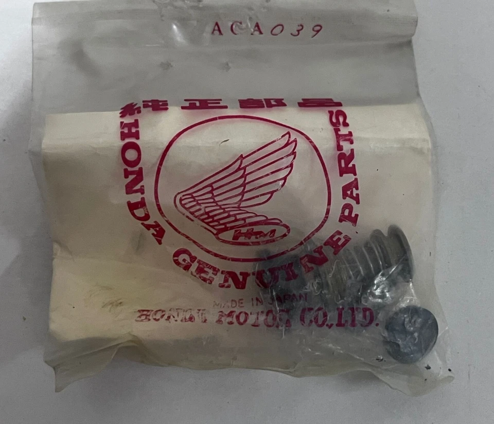 HONDA ATC90 1976-1978 COCK BUTTON # 16037-077-004 NOVO FABRICANTE DE EQUIPAMENTO ORIGINAL (792)RI - Imagem 2 de 2