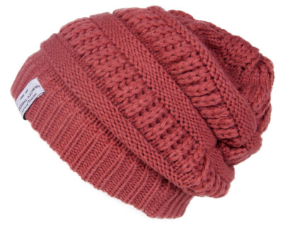Crochet Knit Weave Beanie ( 2 PACK )
