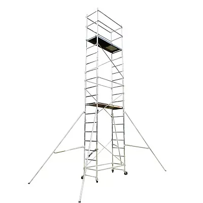DIY Scaffold Tower - Premium PLUS Aluminium Lockable Wheels & Outriggers Towers
