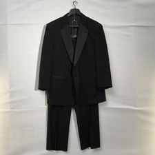 Fumagalli's Uomo Black 100 Wool Tuxedo Adjustable Waist 39 40 41 Size 48R