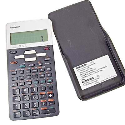 Sharp EL-531TH Advanced DAL Scientific Calculator With Cover Preowned Working