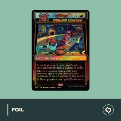 MTG | Roiling Vortex | SECRET LAIR x AETHERDRIFT | NM | EN | FOIL