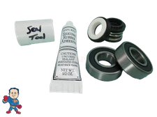 Hotspring, Watkins, Vendor #4081, (2) Bearing, Shaft Seal Kit with Silicon & Too