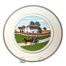 Villeroy & Boch NAIF Going To Market Salad Plate 8.25"