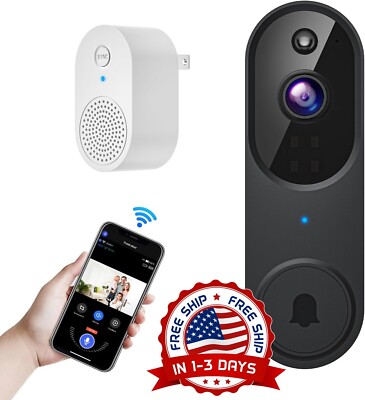 Timbre Con Camara De Seguridad Y Teléfono Inalámbrico Para La Puerta La Casa NE.