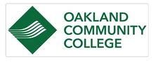 Oakland Community College Sticker Decal R7883