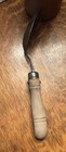 Vtg Butter Ice Cream Spade Paddle Spoon Metal Scoop Wood Handle Heavy Primitive — photo 8