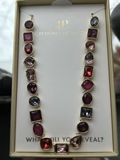 Bomb Party Necklace Holiday Jewel Candy Collection NK17948 Glimmer On The Rocks