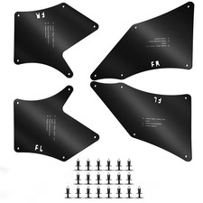 JIANKUN Toyota Tacoma Fender Liners, Splash Shields, Splash Guards  Wheel Well