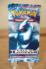 2011 Pokemon Call of Legends Sealed Booster Pack Lugia Art Vintage 10 Cards
