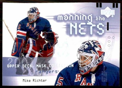 2001-02 Upper Deck Mask Collection Mike Richter Mtn #120