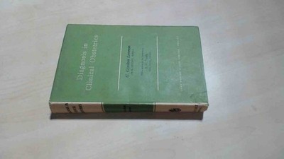			Diagnosis In Clinical Obstetrics, G. Gordon Lennon, John Wright a		