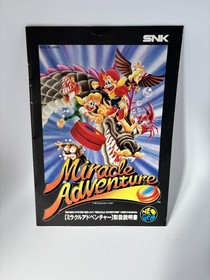 Neo Geo MIRACLE ADVENTURE / SPINMASTER SNK AES