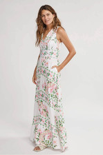 BINNY Floral Maxi Portmerion Dress 10