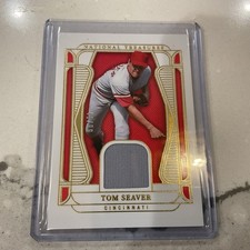 2025 National Treasures - Tom Seaver Material Treasures Patch SP /99