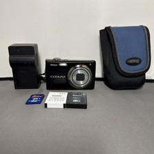 Nikon COOLPIX S630 Digital Camera - 12.0MP / 7x - Tested - Very Good Condition