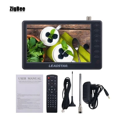 LEADSTAR D5 Portable TV Portable Television Small TV Rechargeable Type for Cars - Image 1 of 4
