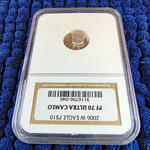 2006-W $10 Proof American Platinum Eagle 1/10 oz .9995 Fine NGC PF70 Ultra Cameo - Picture 6 of 16