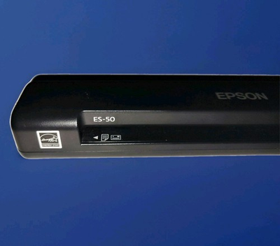 #ad Epson ES 50 WorkForce Portable Document Scanner With USB Works Tested $75.00
