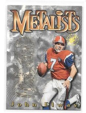 JOHN ELWAY 1995 TOPPS STADIUM CLUB METALISTS M3 DENVER BRONCOS HOF