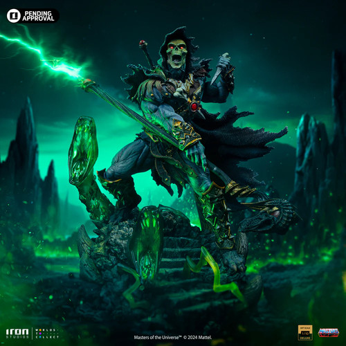 Skeletor Unleashed - Masters of the Universe - Art Scale 1/10 - Iron Studios - Bild 2 von 13