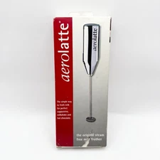 Aerolatte Handheld Milk Frother CHROME Battery Operated