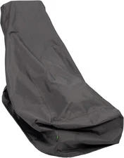 Heavy Duty Lawn Mower Cover Waterproof UV Resistant Fabric Gray