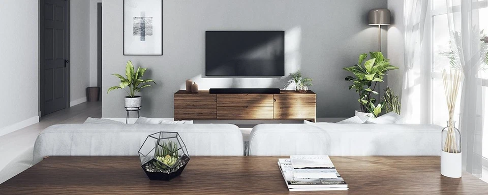 Yamaha True X Bar SR-X40A 2-Channel Dolby Atmos Soundbar Dual Built-In Subwoofer - Image 2 of 4