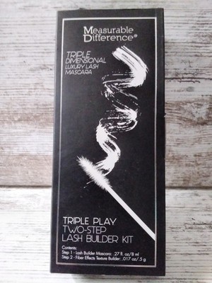 Measurable Difference Triple Dimensional 2 Step Luxury Lash Mascara Builder Kit