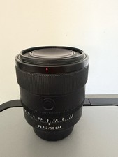Sony FE 50mm f/1.2 GM E-Mount Normal-Length Prime Lens / Full-Frame - SEL50F12GM