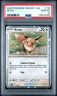 2025 POKEMON HOLIDAY CALENDAR #133 EEVEE PSA 10