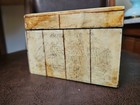  Antique  Art  Scrimshaw Nautical Scenes CIVIL WAR BONE SCRIMSHAW BOX  — photo 5