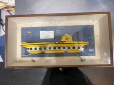 VINTAGE LG50 SUBMARINE Looking Glass Cut Away Model in Case