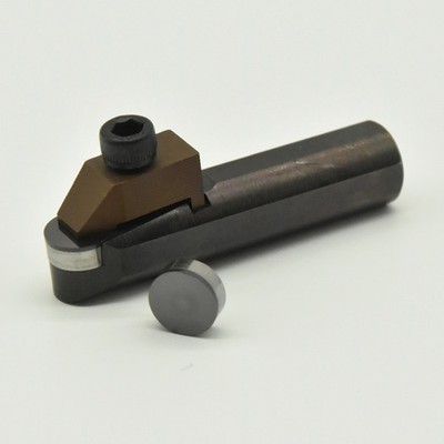 16mm Round Shank Indexable Tool Holder for RNGN 1204 PCD CBN Insert Fly Cutting