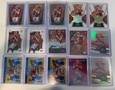 Aaron Murray Lot of 15 Serial Numbers, Rookies etc NFL Trading Cards KC Chiefs