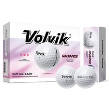Volvik Radiance Ladies Soft Feel Golf Balls (12 Pack) All Colours 12 Ball Box +