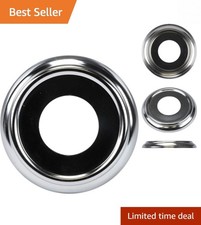 Style Meets Function: Chrome Tub Spout Remodeling Ring, 1-1/2" Inner Diameter