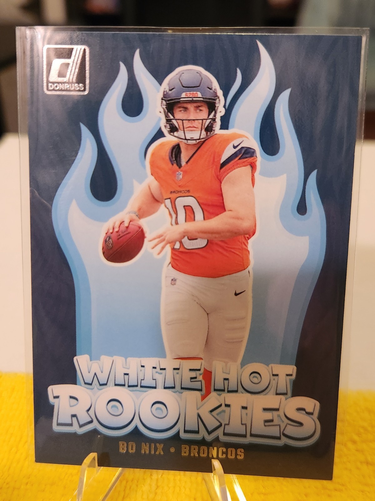 2024 Panini Donruss - White Hot Rookies #WH9 Bo Nix (RC)