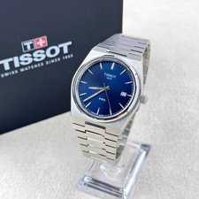 Tissot PRX 40mm Blue Dial Men's Swiss Quartz Watch Stainless T137.410.11.041.00