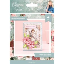 Crafters Companion - METAL CUTTING DIES - CHRISTMAS POINSETTIA