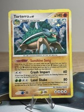 Torterra 11/100 Holo Rare Stormfront Pokemon Diamond Pearl Platinum Card on eBay
