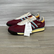 Adidas SL72 Originals Trainers Mens UK Size 12.5 Sneakers Claret Blue Burgundy