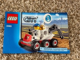 LEGO City 3365 SPACE MOON BUGGY - 100% Complete with Box, Minifigure and Manual