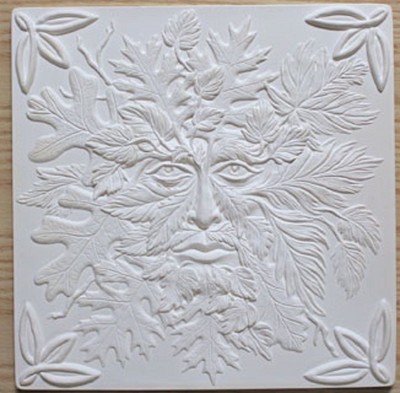 Large Greenman Texture Mold DT25