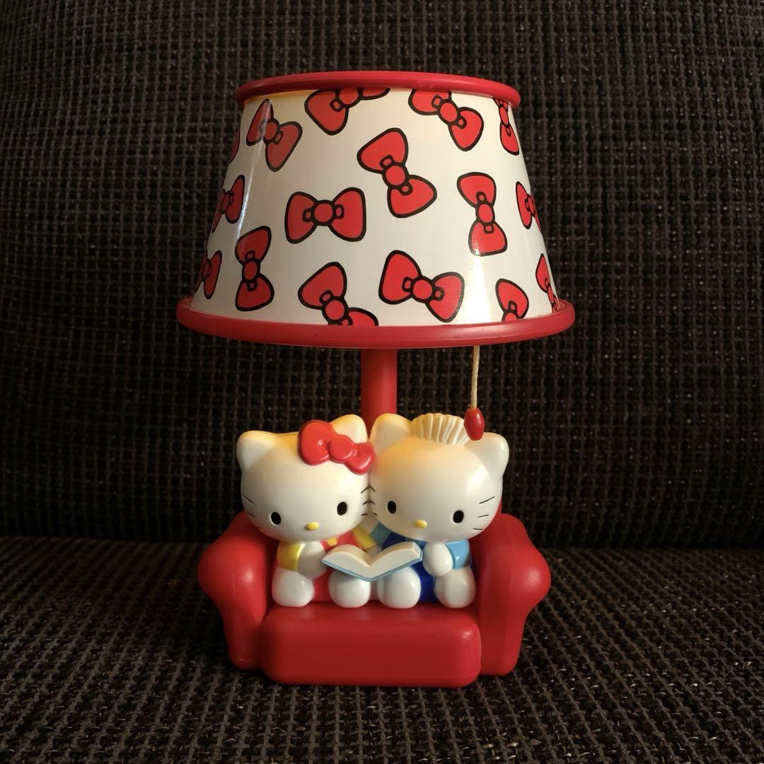 Rare Hello Kitty Ribbon Pattern Sofa-Style Room Light Daniel Rare Hello Kitty Ribbon Pattern Sofa-Style Room Light Daniel